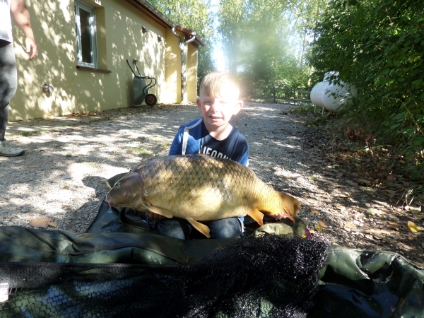 Eight year old Dillon Harper: 41lb