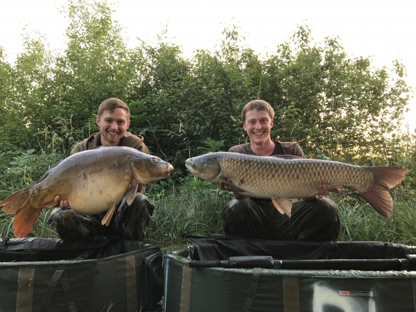 Nathan Eccles: 30lb & Matt Rooke: 29lb