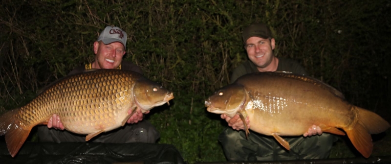 Alex Parish 48lb and John Toye 45lb Lk2