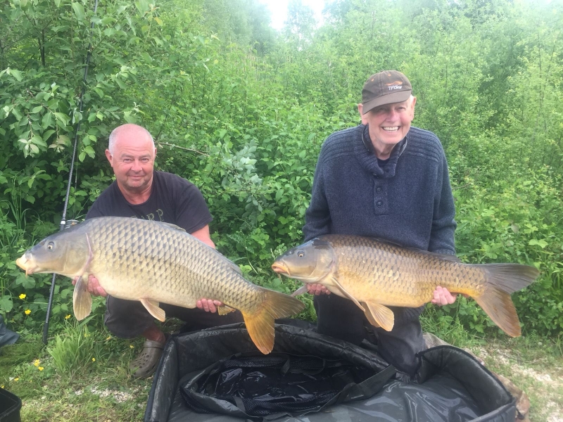 Dave and David Shaw 33lb and 30lb