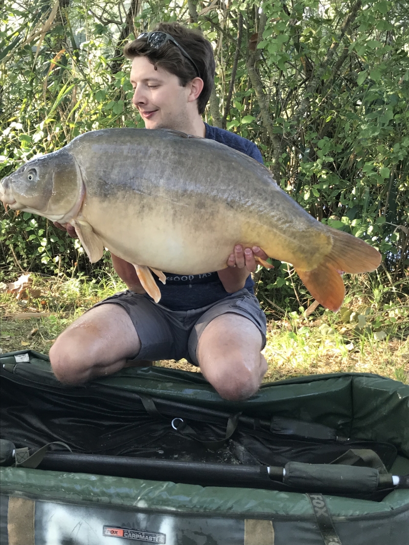 George Heffernan 42lb mirror