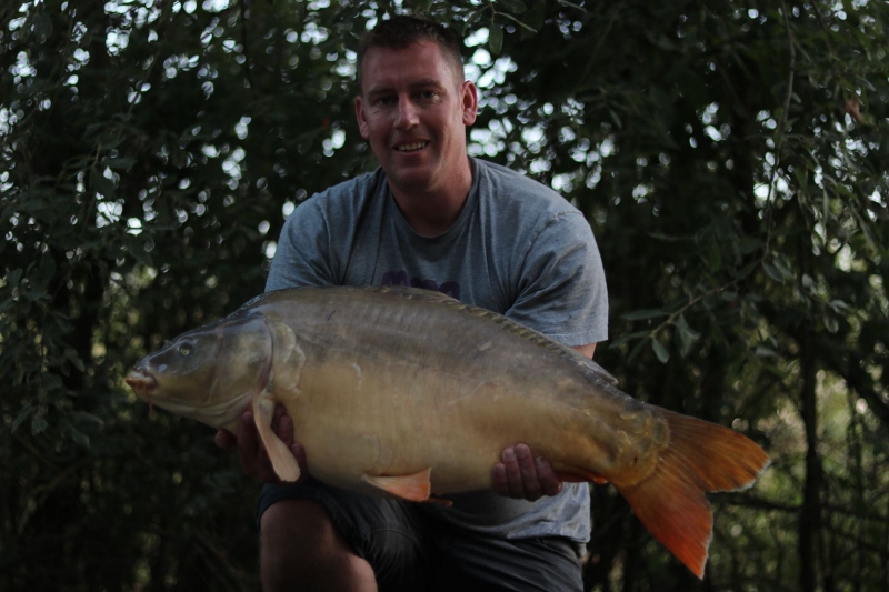 John Churcher 32lb 14oz mirror