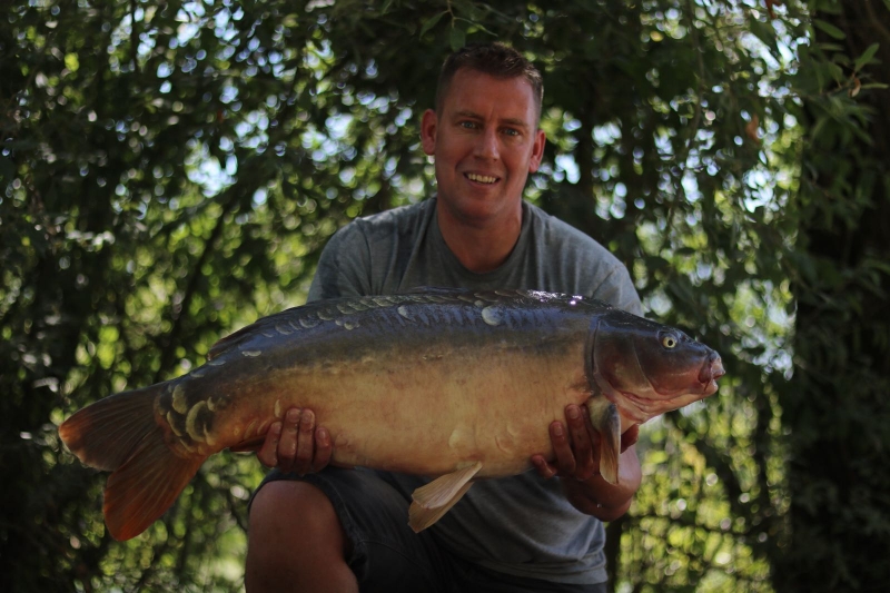 John Churcher 33lb 4oz mirror