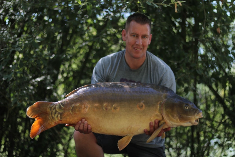 John Churcher 49lb 1oz mirror