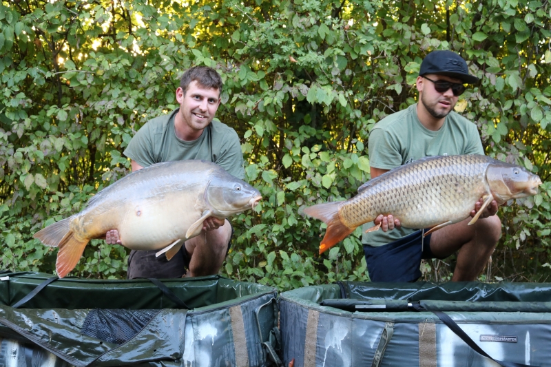 43lb mirror 34lb common Ross and Tom