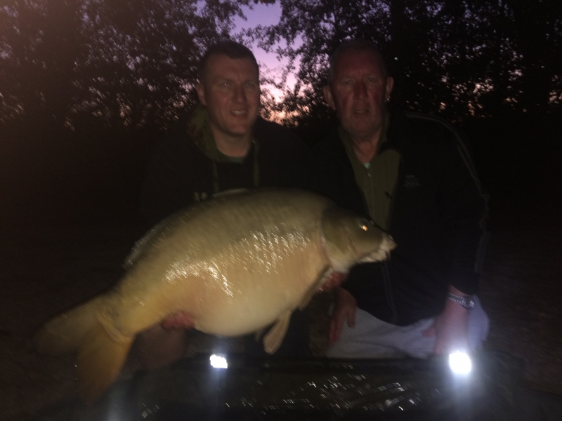 Pete Wood Snr 43lb