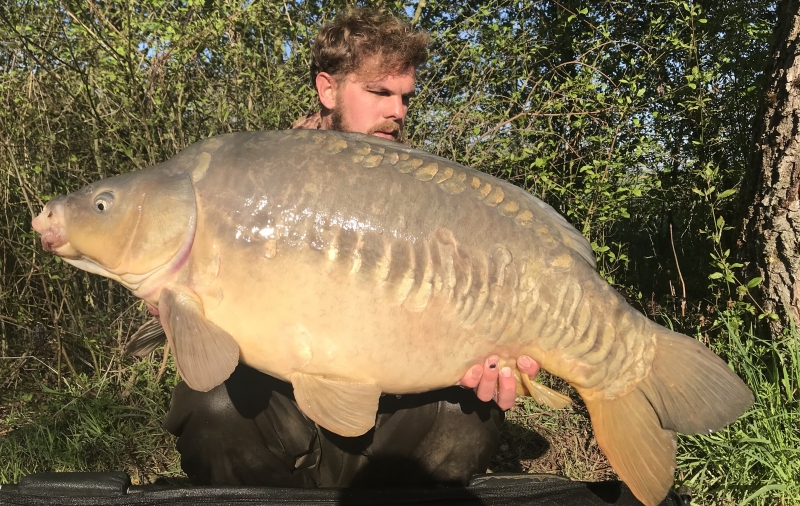 Billy Driver 41lb mirror