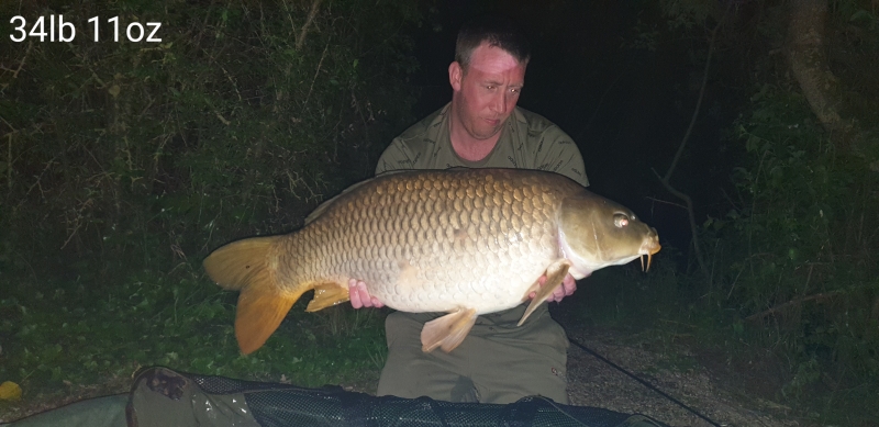 David Dickson 34lb 11oz