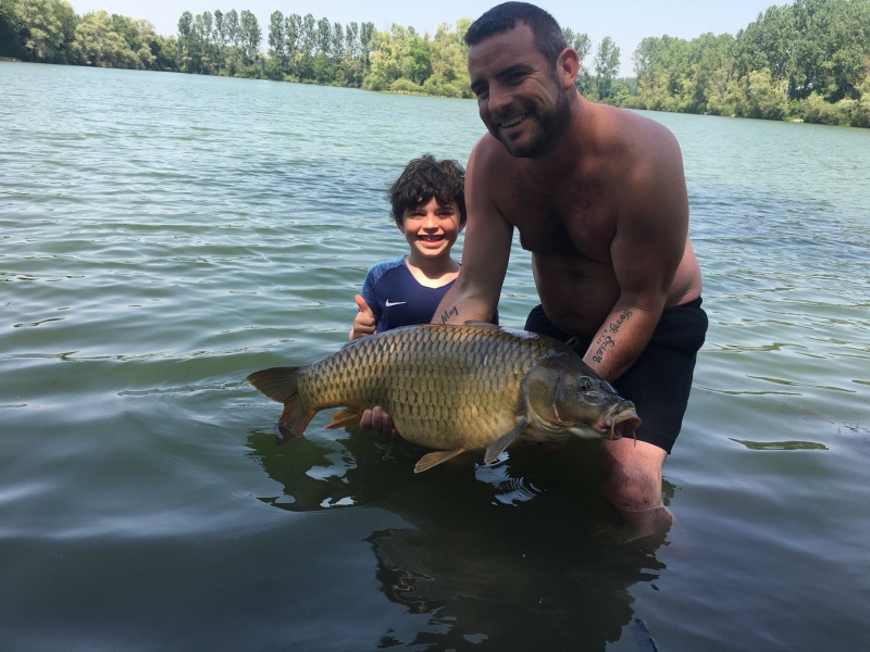 Tommy and Craig Dickson 34lb