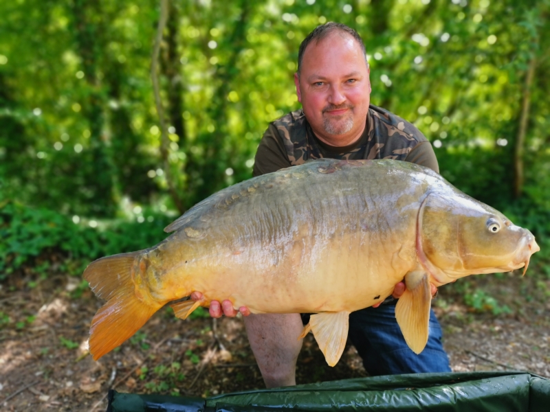 Micheal Swift 27lb 10oz mirror