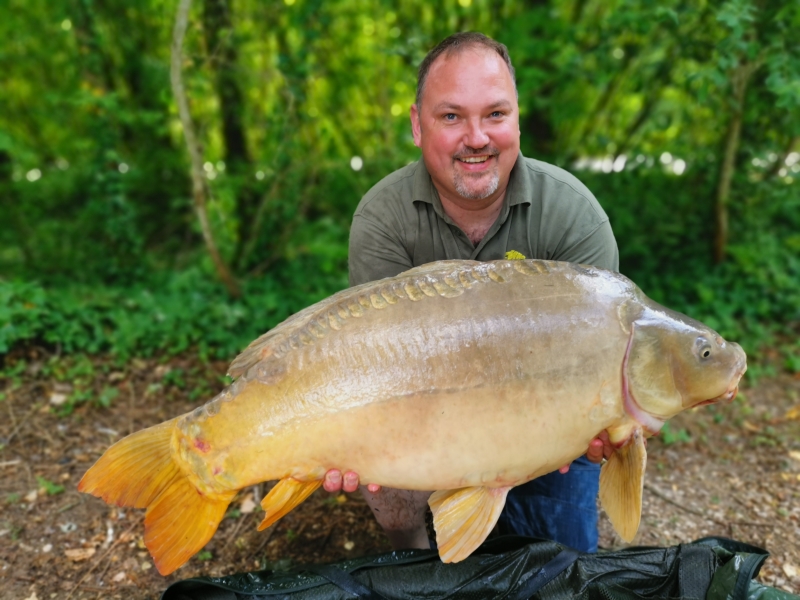 Micheal Swift 36lb 6oz mirror