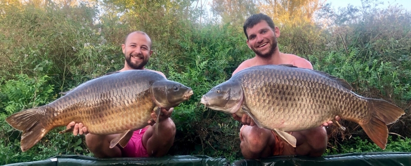 Woody 39lb and Carter 44lb 8oz