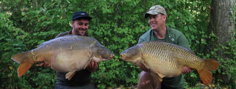 Ashley Caswell 43lb 10oz john churcher 47lb 14oz