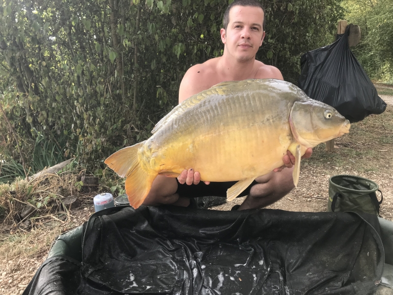 Alex Chapman 34lb 6oz